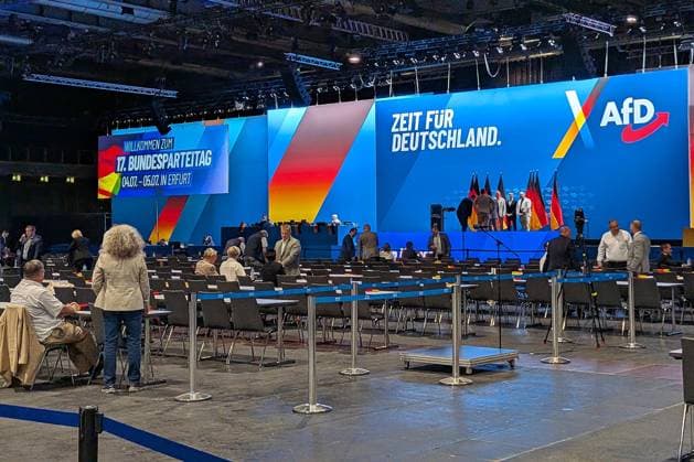 Thüringen, AfD-Bundesparteitag in Erfurt