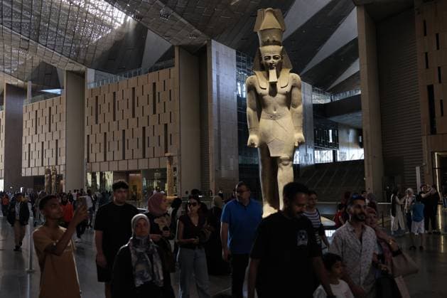 Ägypten, Grand Egyptian Museum GEM in Giza