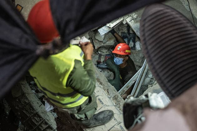 Schwere Erdbeben in Venezuela, Eindrücke aus Caraballeda