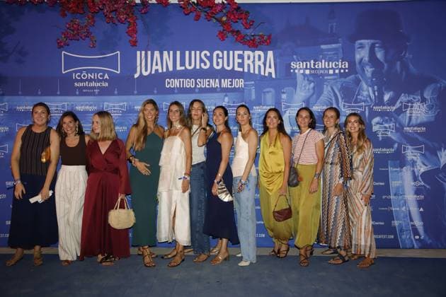 Musik, Gäste des Juan Luis Guerra Konzerts in Sevilla