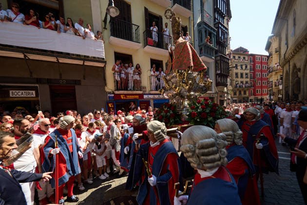 Spanien, San Fermin Festival in Pamplona