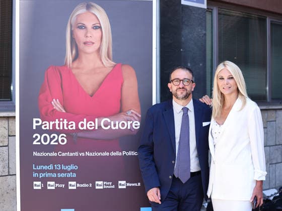 Red Carpet, La partita del cuore Photocall in Rom