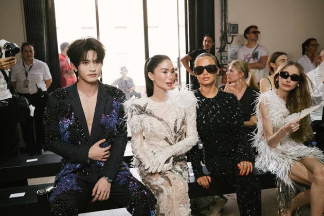 Paris Fashion Week, Gäste der Germanier Modenschau
