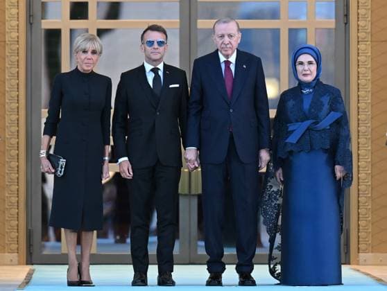 Nato-Gipfel in Ankara, Empfang im Präsidentenpalast