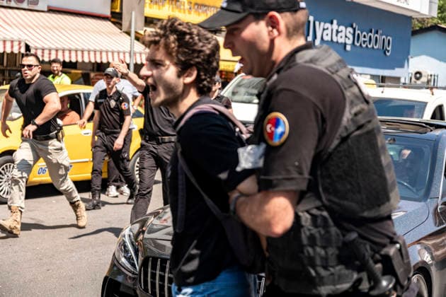 Nato-Gipfel in Ankara, Proteste auf den Straßen von Ankara