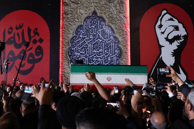 Irak, Leichnam von Ajatollah Chamenei in Nadschaf