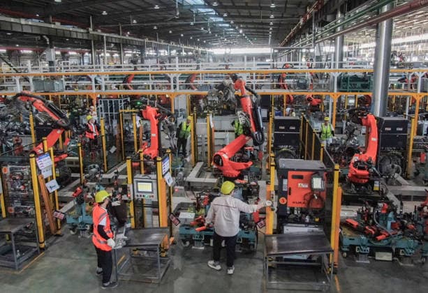 China, Produktion von NEV in Jinhua