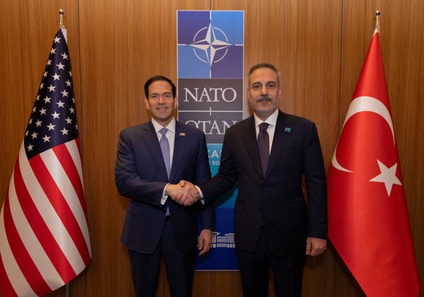 Nato-Gipfel in Ankara, Hakan Fidan trifft Marco Rubio
