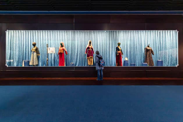 China, Ausstellung historischer Artefakte aus dem Historischen Museum Jerewan in Armenien im Shanxi Museum in Taiyuan