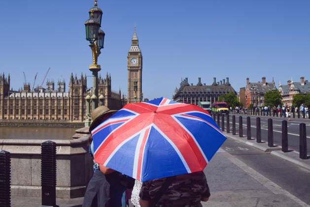 Großbritannien, Hitzewelle in London
