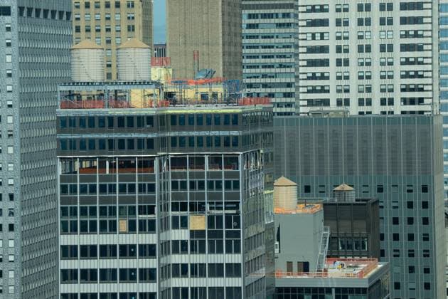 New York, Einsturzgefährdetes Hochhaus in Manhattan stabilisiert