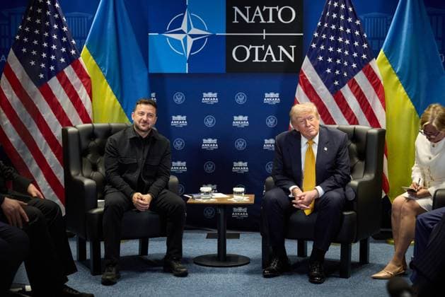 Nato-Gipfel in Ankara, Treffen von Trump und Selenskyj