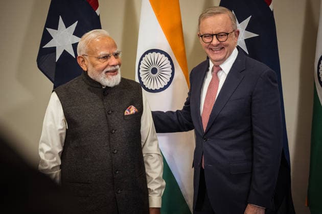 Australien, Anthony Albanese trifft Narendra Modi