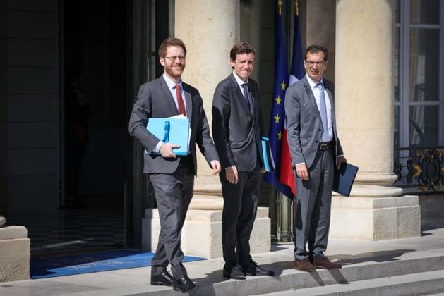 Frankreich, Kabinettstreffen in Paris