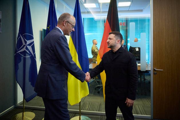 Nato-Gipfel in Ankara, Treffen von Merz und Selenskyj