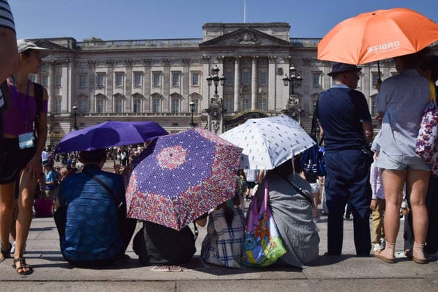 Großbritannien, Hitzewelle in London