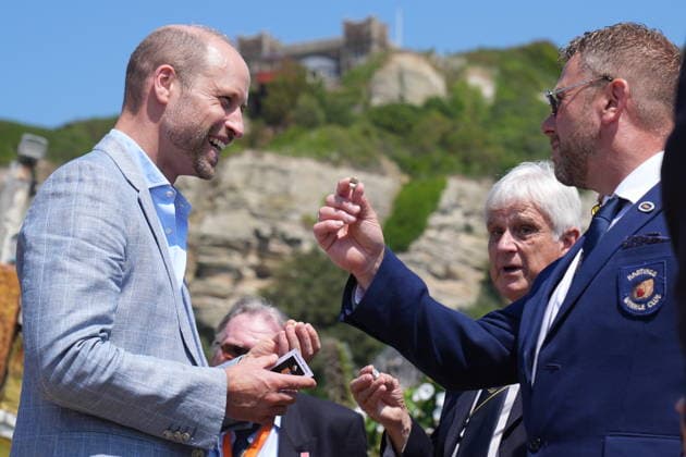 Royals, Prinz William zu Besuch in Hastings