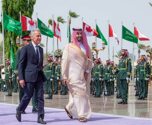 Saudi-Arabien, Mark Carney zu Besuch in Dschidda