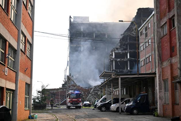 Tschechien, Schäden nach Brand in Industriegebiet in Zlin