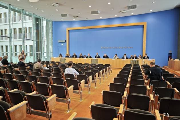 Berlin, Regierungspressekonferenz