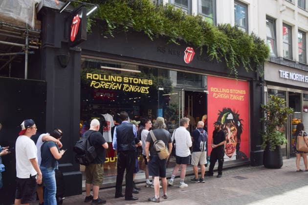 Großbritannien, Rolling Stones Store in der Carnaby Street in London
