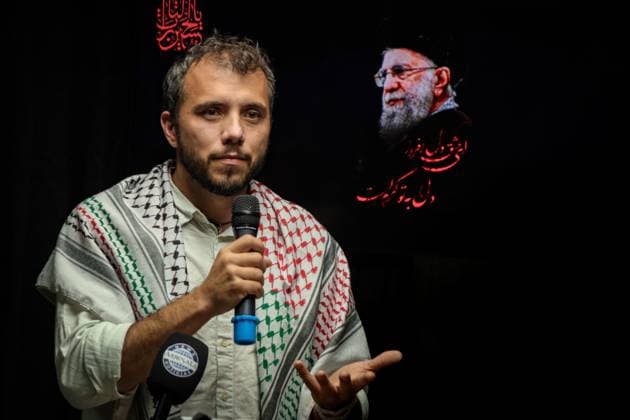 Brasilien, Trauer um Ajatollah Ali Khamenei in Sao Paulo
