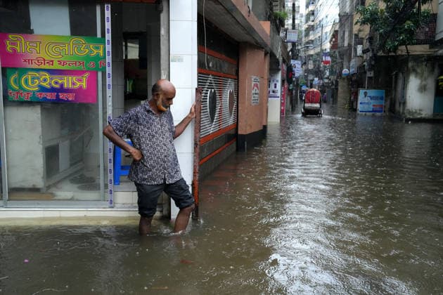 Bangladesch, Überschwemmungen in Dhaka