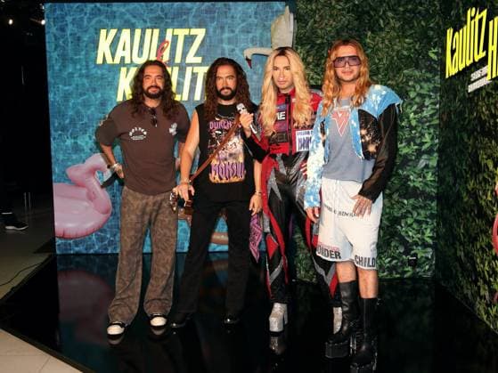 Celebrity, Tom und Bill Kaulitz bei der Präsentation ihrer Wachsfiguren im Madame Tussauds in Berlin