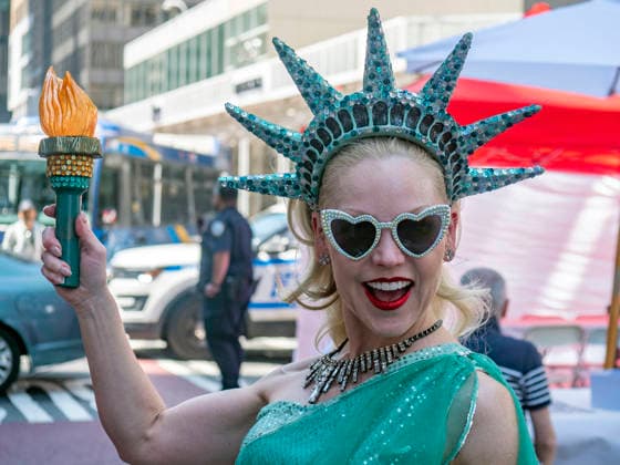 USA, Feierlichkeiten zum französischen Nationalfeiertag in New York