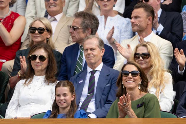 Royals, Prinz William, Prinzessin Kate, Prinzessin Charlotte und Prinz George besuchen das Finale der Männer in Wimbledon