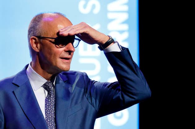 NRW, Friedrich Merz bei Eröffnung der Adenauer School of Government ASG in Köln