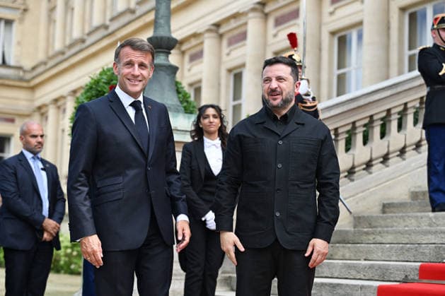 Frankreich, Wolodymyr Selenskyj zu Gipfeltreffen der Koalition der Willigen in Paris