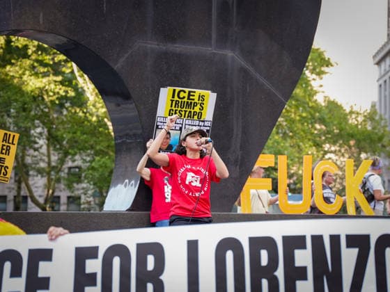 USA, Protest gegen ICE in New York