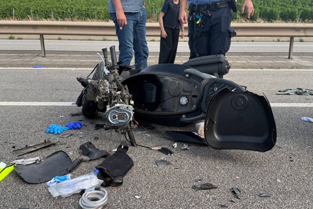 Rheinland-Pfalz, Unfall auf der B41 bei Bad Kreuznach