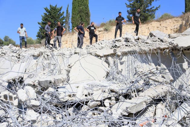 Westjordanland, Israel zerstört Häuser von Palästinensern in Jenin