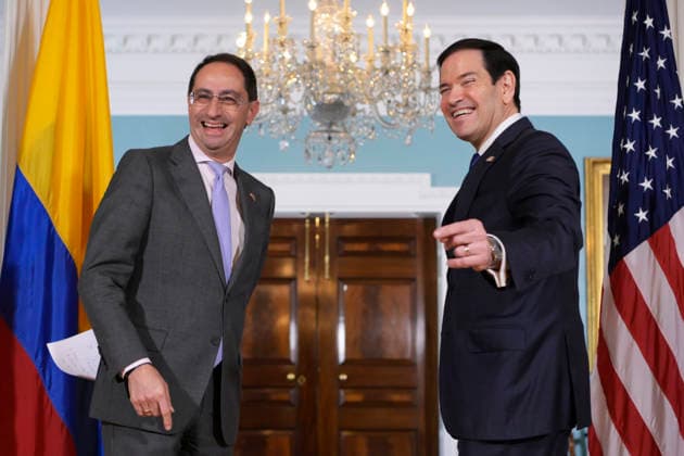 Washington DC, Marco Rubio empfängt Jose Manuel Restrepo