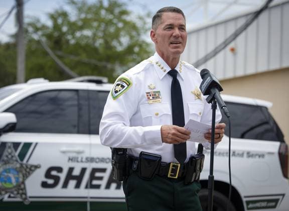 USA, Zwei Polizisten in Ruskin, Florida angeschossen