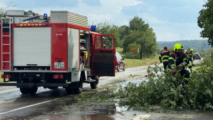 Baden-Württemberg, Unwetter in Metzingen