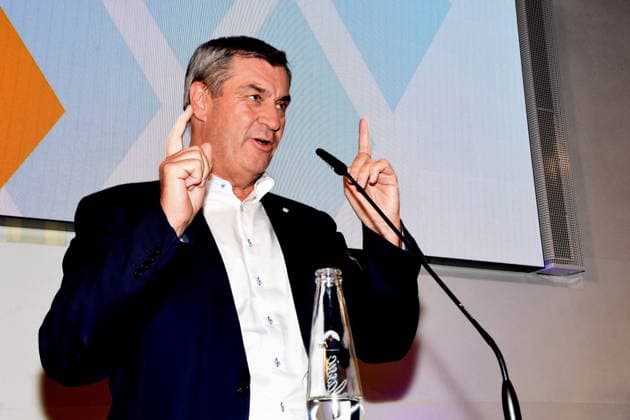 Bayern, Markus Söder bei IHK Jahresempfang in München