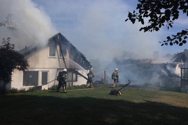 Schweden, Brand in Jakobsberg, Stockholm