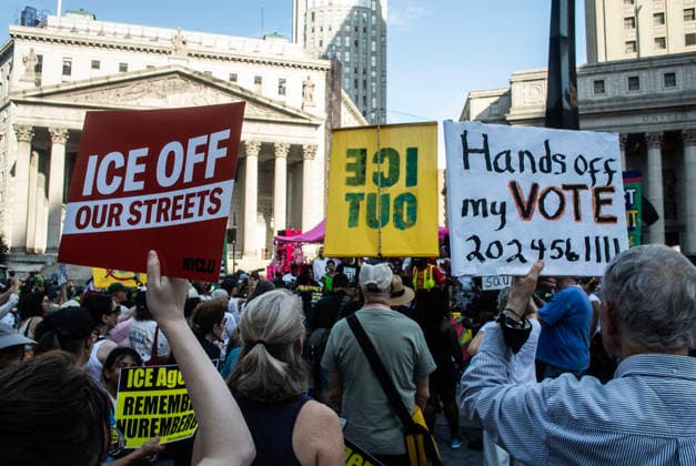 USA, Proteste gegen ICE in New York