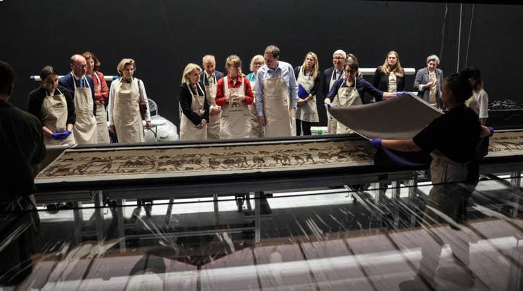 Arts, Teppich von Bayeux im British Museum in London