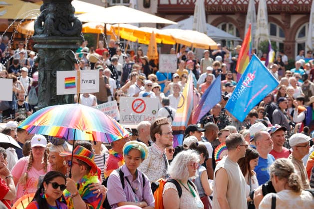 Hessen, Christopher Street Day in Frankfurt am Main