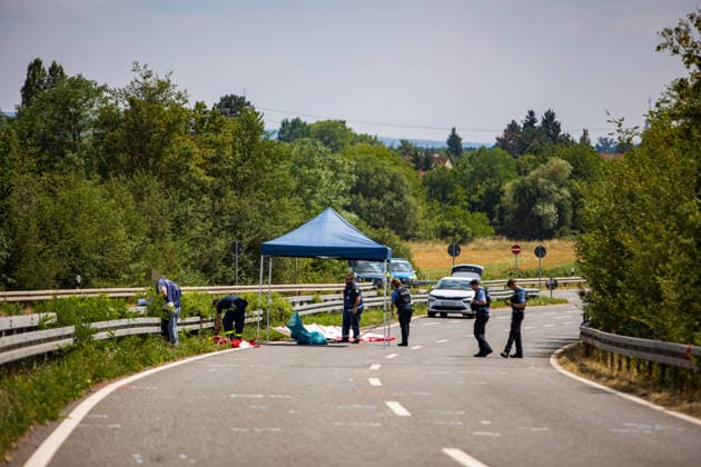 Hessen, Tödlicher Verkehrsunfall in Hanau