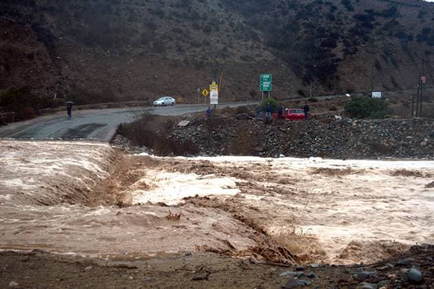 Chile, Überschwemmungen in Coquimbo