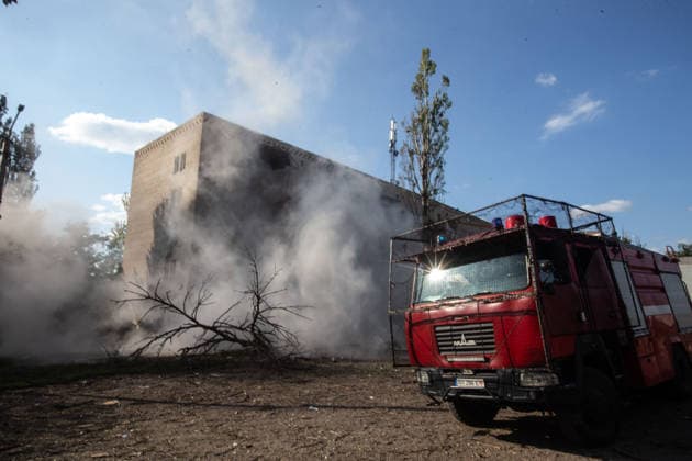 Ukraine-Krieg, Russischer Luftangriff auf Kramatorsk