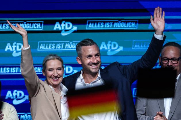 Sachsen-Anhalt, Wahlkampfauftaktveranstaltung der AfD in Magdeburg
