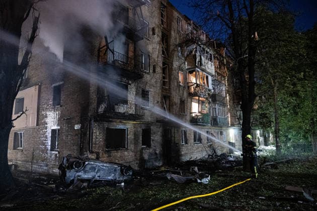 Ukraine-Krieg, Russischer Angriff auf Kyjiw