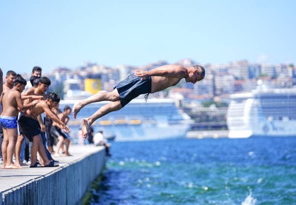 Türkei, Hitzewelle in Istanbul