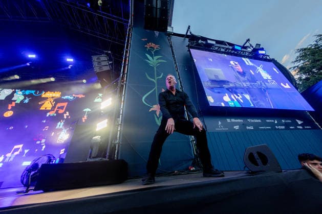 Musik, OMD Konzert in Madrid